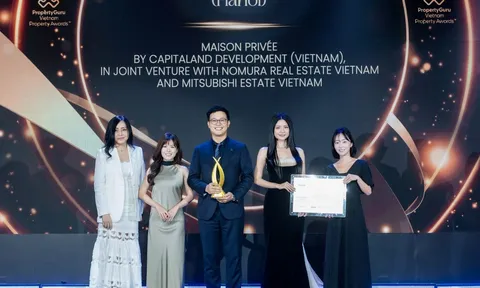 CapitaLand Development giành 7 giải thưởng bất động sản PropertyGuru Việt Nam 2026