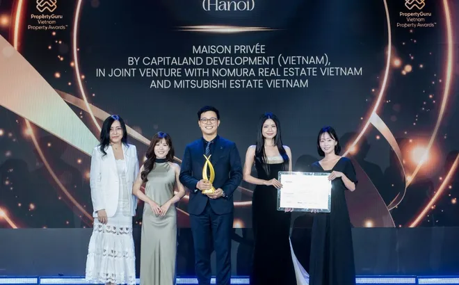 CapitaLand Development giành 7 giải thưởng bất động sản PropertyGuru Việt Nam 2026